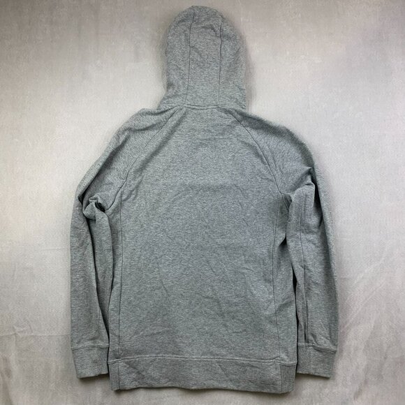 Gymshark Men Sweater Medium Gray Hoodie Long Sleeve Raglan Pullover Bodybuilding - Picture 7 of 7